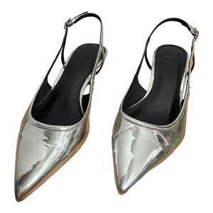Asos Design Silver Heels